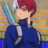 Shoto Todoroki paint by numbers