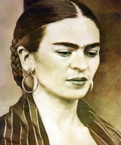 Vintage Frida Kahlo Paint by numbers