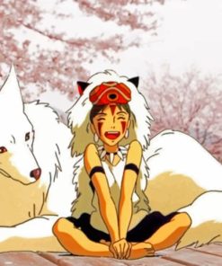 San Princess Mononoke Paint by numbers