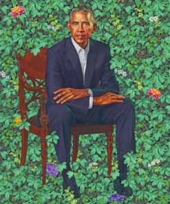 Barack Obama Art paint by numbers