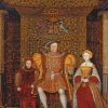 Henry VIII Family paint by numbers