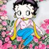 Cute Betty Boop Painting By Numbers