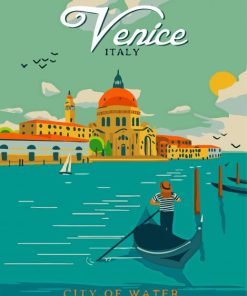 City Of Water Venice Paint by numbers