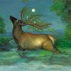 Fantasy Elk Paint by number