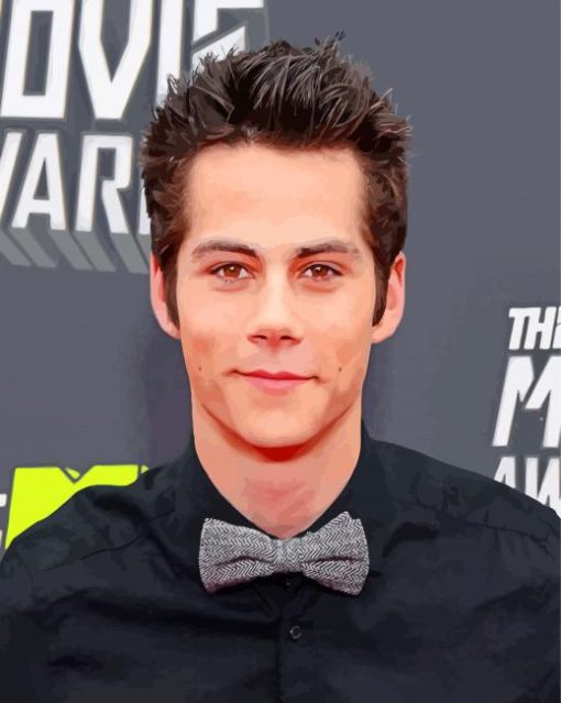 classy-dylan-o-brien-paint-by-number