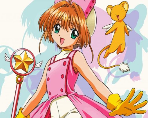 cute-Cardcaptor-Sakura-anime-paint-by-numbers