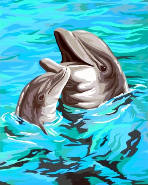 dolphins-paint-by-numbers