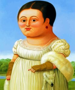 fat-classy-lady-paint-by-number