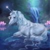 Fantasy White Unicorn Paint by numbers