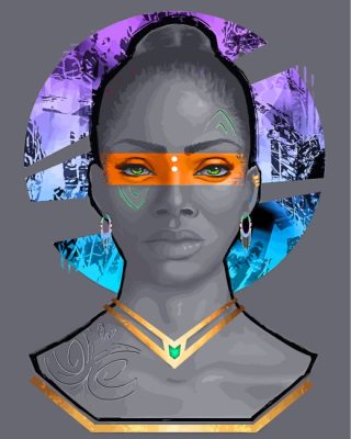 black-woman-paint-by-numbers