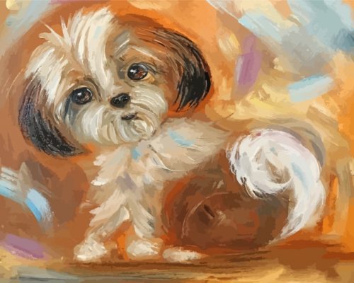 cute-shih-tzu-paint-by-numbers