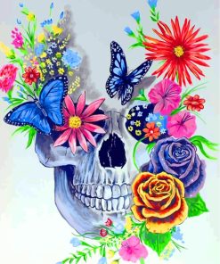 floral-skull-paint-by-numbers