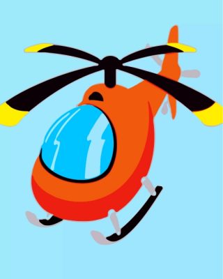 orange-helicopter-paint-by-numbers