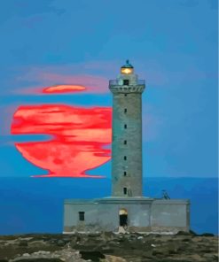 red-moon-and-lighthouse-paint-by-numbers