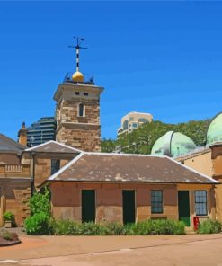 Sydney-Observatory-paint-by-numbers