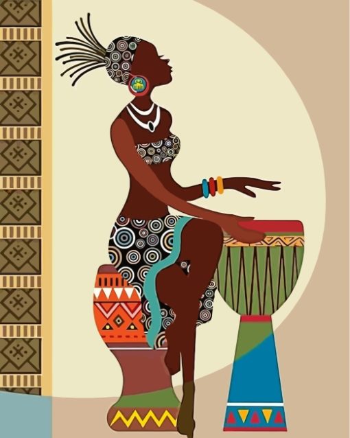 african-woman-paint-by-numbers