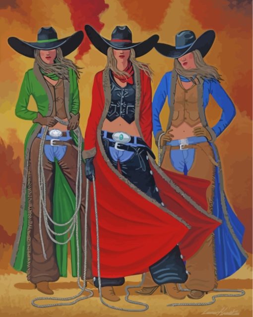 cowgirl-paint-by-numbers