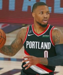 Lillard Damian Player Paint by numbers