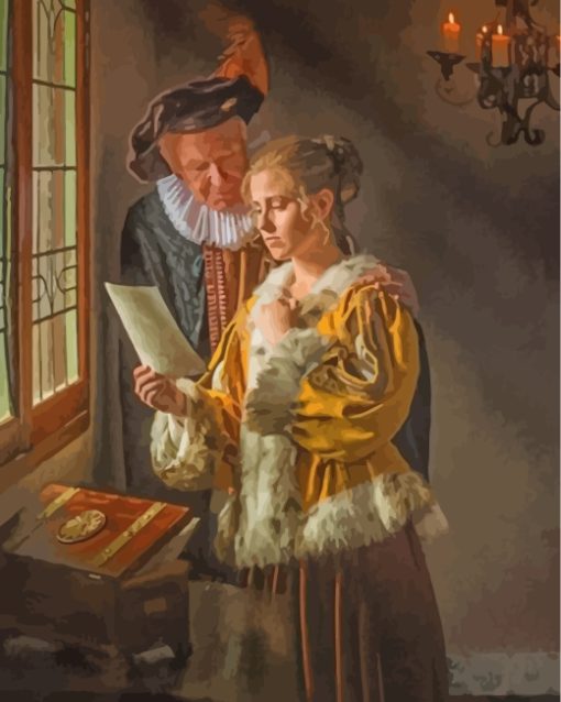 father-and-daughter-Johannes-Vermeer-paint-by-numbers