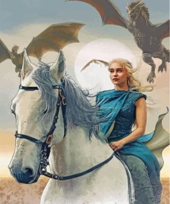 got-mother-of-dragon-daenerys-paint-by-numbers