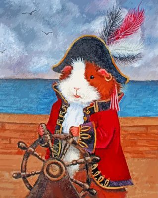 guinea-pig-pirate-paint-by-numbers