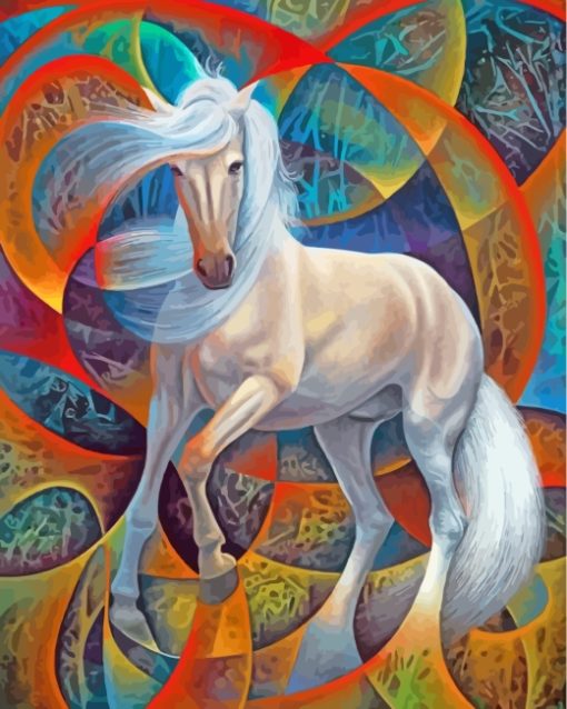 white-horse-paint-by-numbers