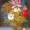 Still life with flowers Ambrosius Bosschaert paint by number