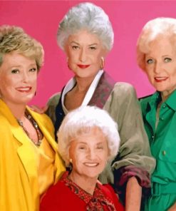 The Golden Girls paint by number