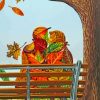 Autumn Leaves Couple Paint By Numbers