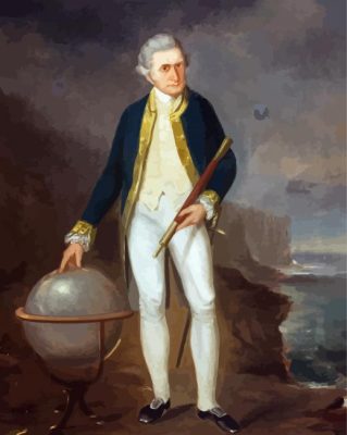 British Captain James Cook Paint By Numbers