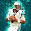 Cam Newton Player Paint By Numbers