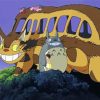 Catbus Totoro Studio Ghibli Paint By Numbers