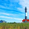 Fire Island Lighthouse Building Paint By Numbers