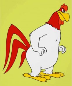 Foghorn Leghorn Cartoon Character Paint By Numbers