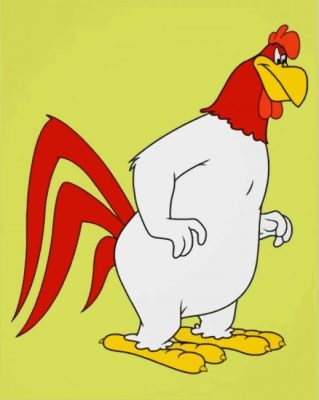 Foghorn Leghorn Cartoon Character Paint By Numbers