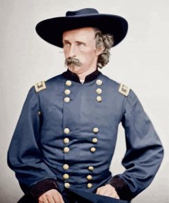 George Custer Paint By Numbers