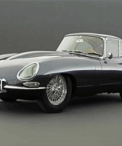 Jaguar E Type Paint By Numbers