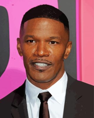 Jamie Foxx Actor Paint By Numbers