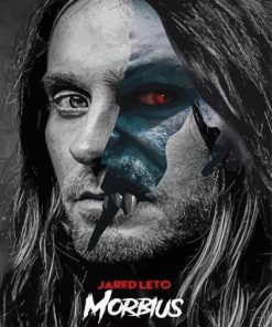 Jared Leto Morbius Poster Paint By Numbers