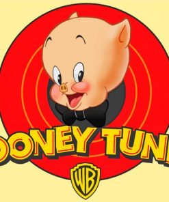 Looney Tunes Porky Pig Paint By Numbers