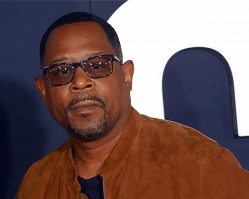 Martin Lawrence American Actor Paint By Numbers