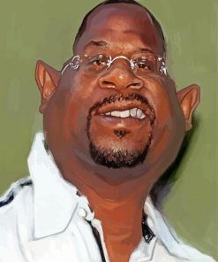 Martin Lawrence Caricature Art Paint By Numbers