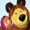 Masha And The Bear Paint By Numbers