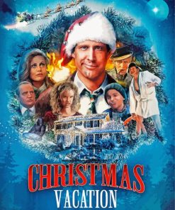 National Lampoons Christmas Vacation Poster Paint By Numbers