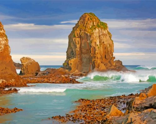 New Zealand The Catlins Paint By Numbers