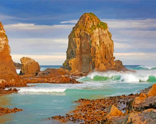 New Zealand The Catlins Paint By Numbers