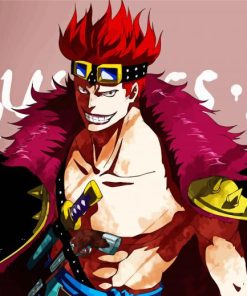 One Piece Character Eustass Kid Paint By Numbers