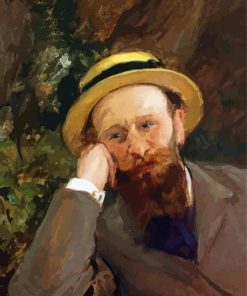 Portrait Of Édouard Manet By Carolus Duran Duran Paint By Numbers