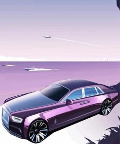 Purple Phantom Car Paint By Numbers