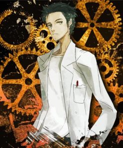 Rintaro Okabe From Steins Gate Anime Paint By Numbers